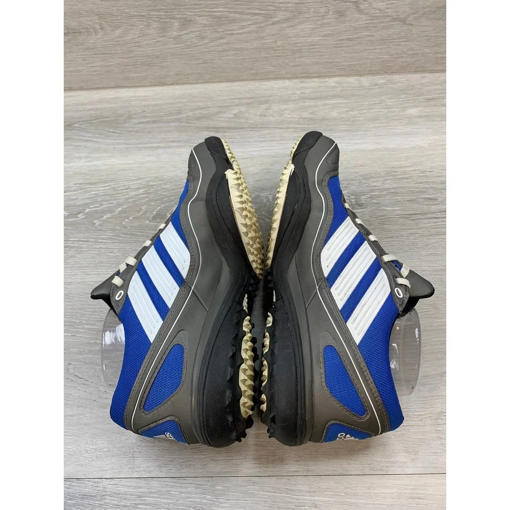 Adidas Tech Response 4.0 Golf Shoes Blue Grey Waterproof Men's 9 Athletic